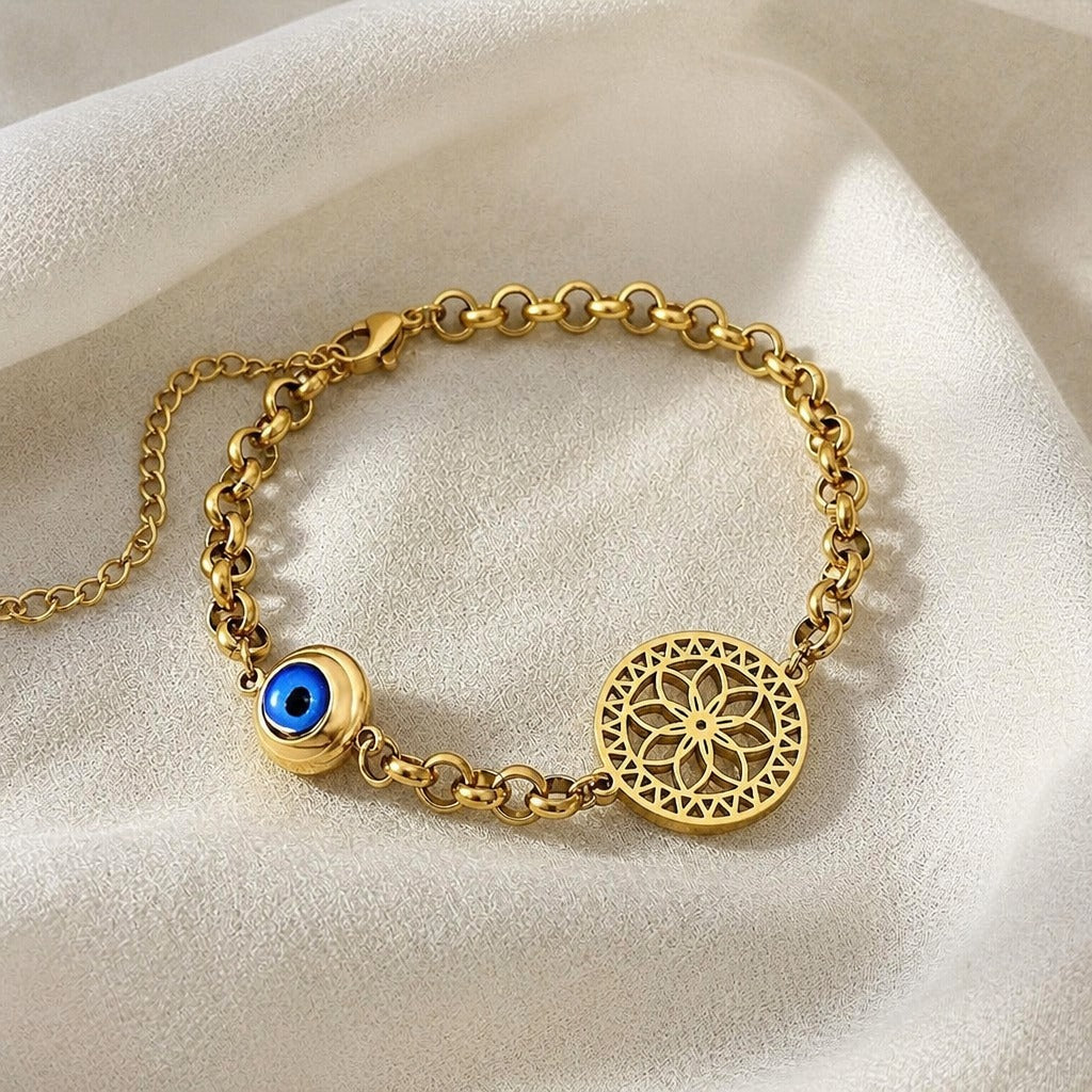 Mystic Gold Charm Bracelet