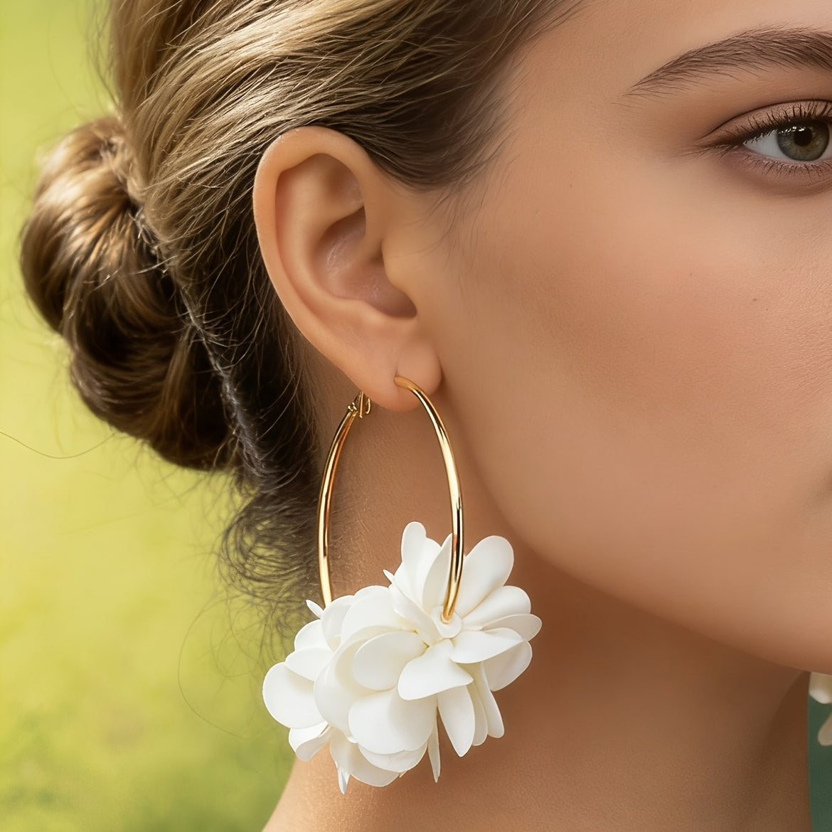 Exquisite Classy Floral Earrings