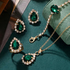 Elisandre Vermont Emerald Set
