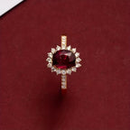 Empress Red Gold Ring