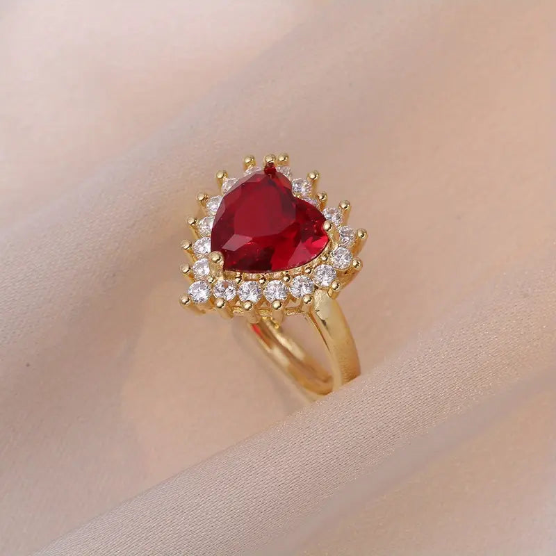 Crimson Jewelry Set