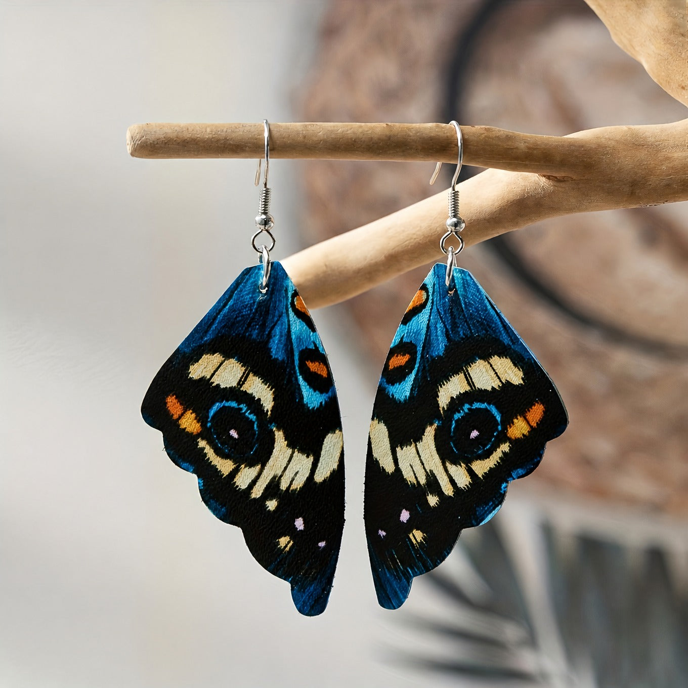 Bohemian Butterfly Drop Earrings
