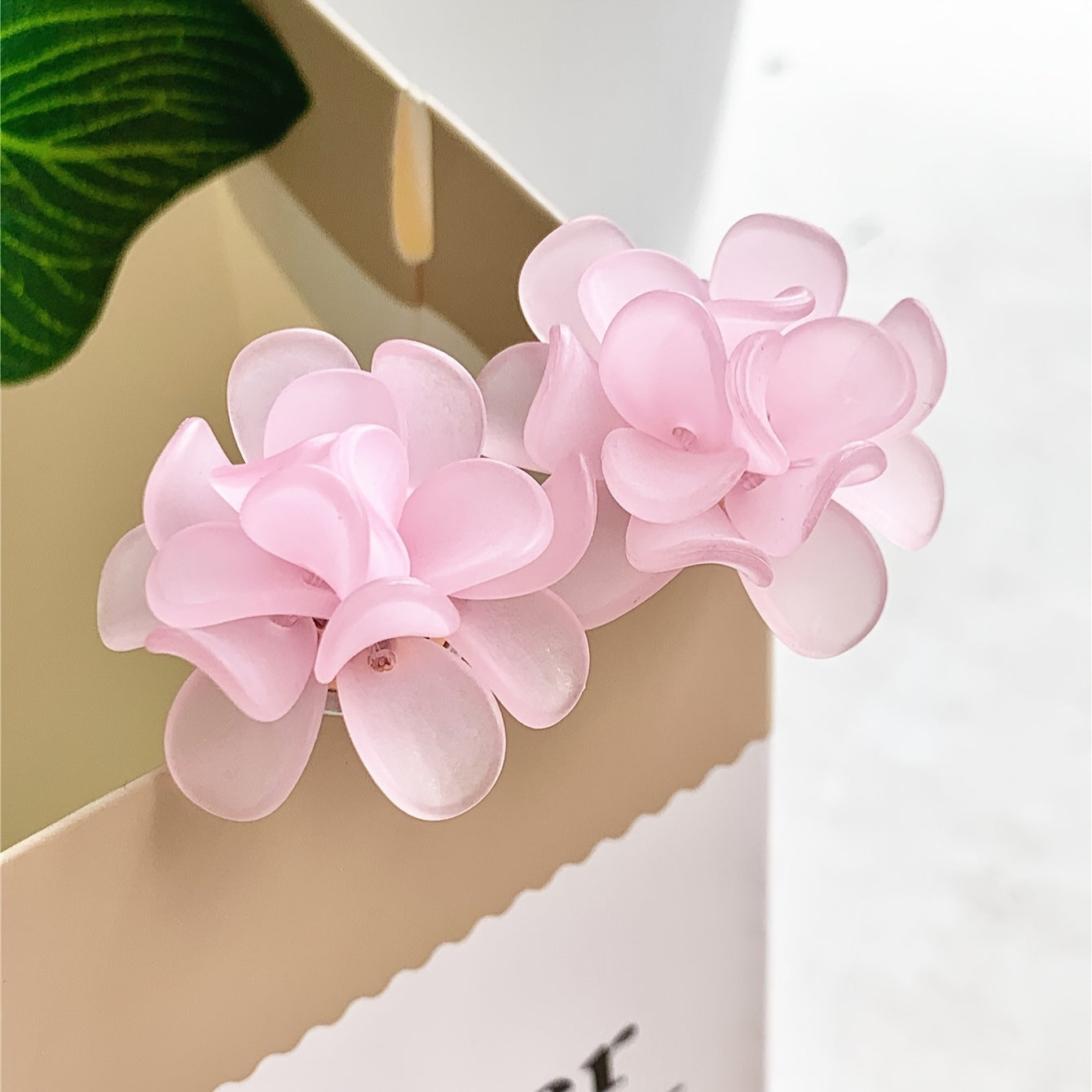 Fresh Camellia Stud Earrings