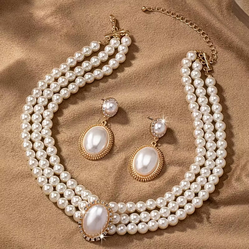 Classic Pearl Strand Set