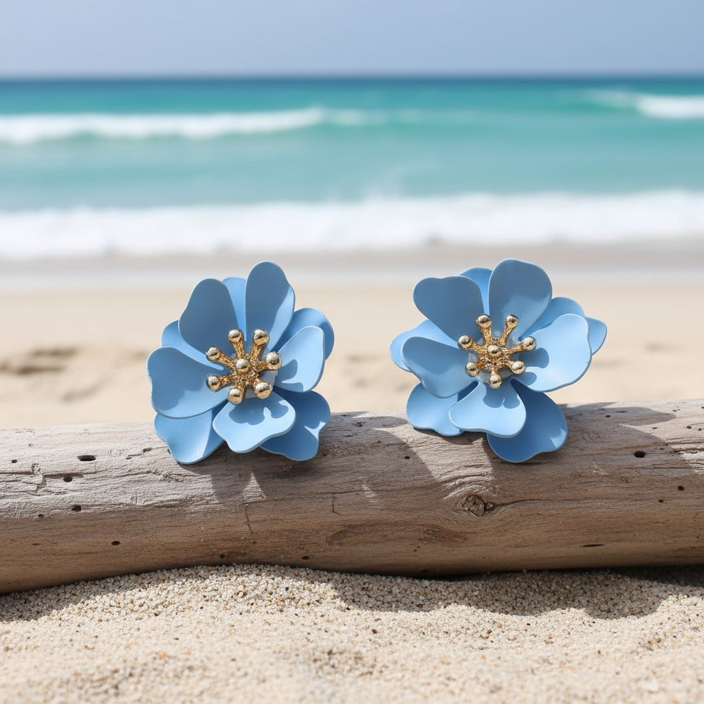 Country Style Flower Earrings