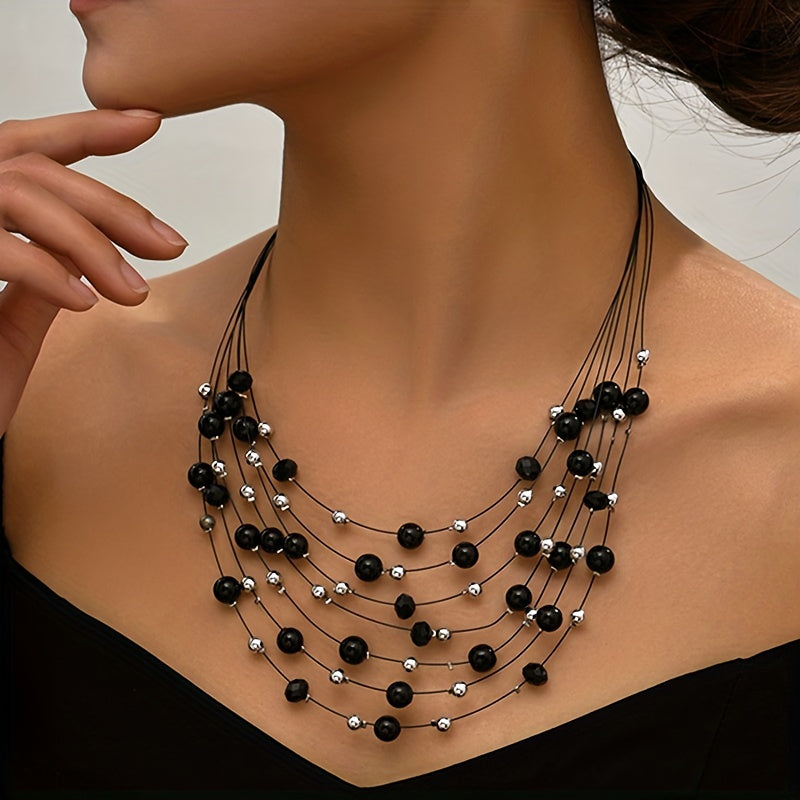Romantic Bead Boho Necklace