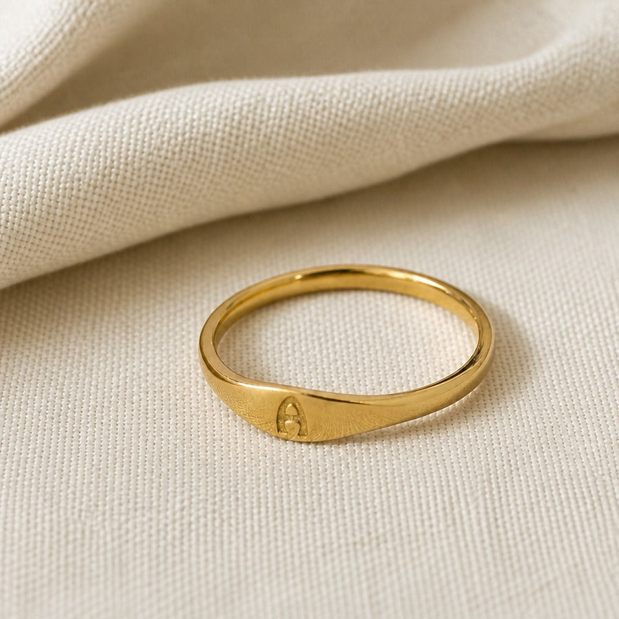 Liora Letter Ring Collection