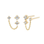 Esme Gold Dome Earrings