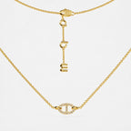 Isla Marina Unique Gold Necklace
