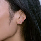 Esme Gold Dome Earrings