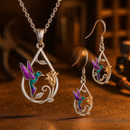 Luxe Hummingbird Necklace Set