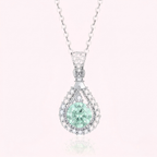 Alindra Voselle Teardrop Necklace