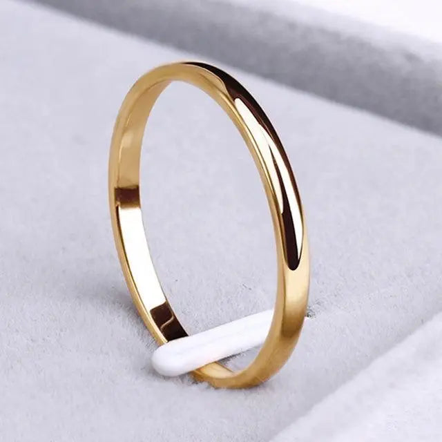 Two Tone Minimal Ring