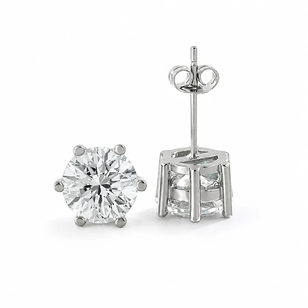 Tera Classic White Gold Maddison Earrings