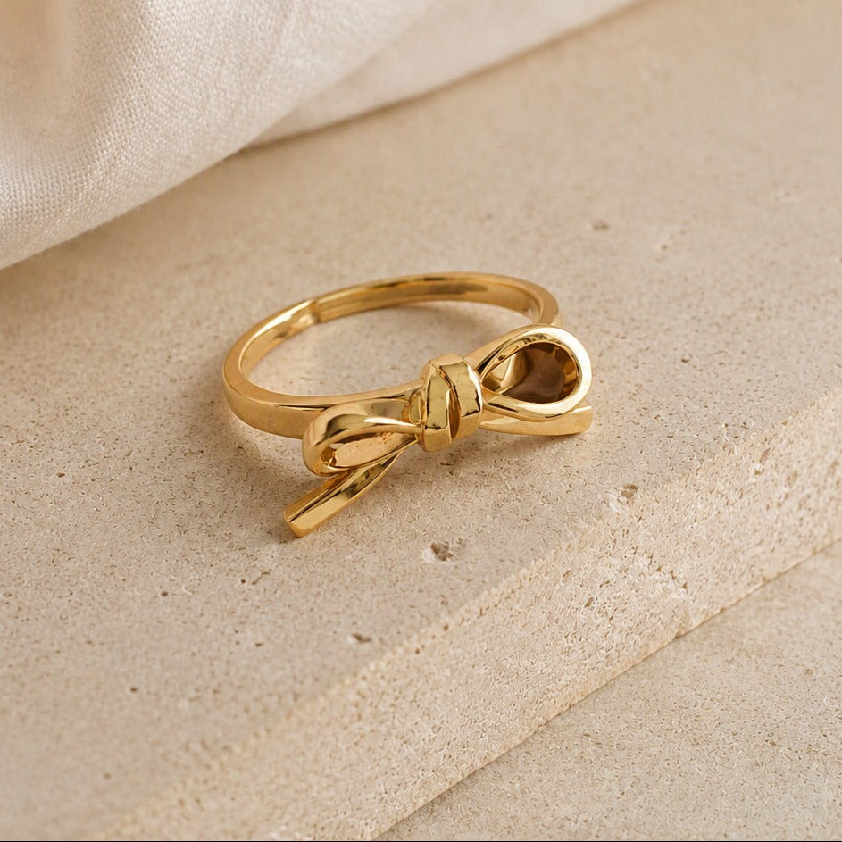 Opulent Ribbon Band Ring