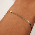 Soleil Serpent Gold Slim Bracelet