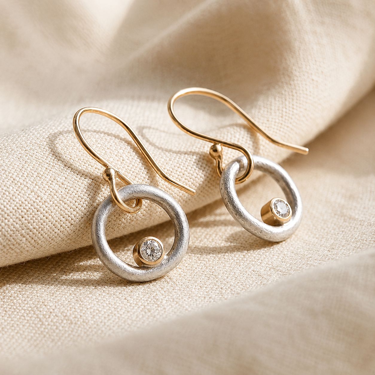 Laura Vintage Zirconia Earrings