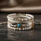 Hamsa Pearls Bracelet Bundle