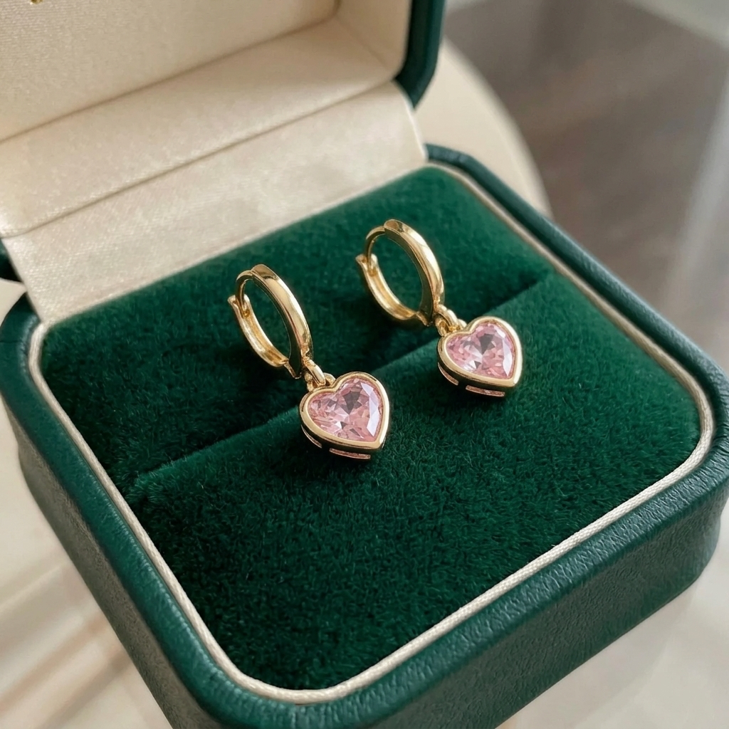 Cupid Charm Drop Earrings