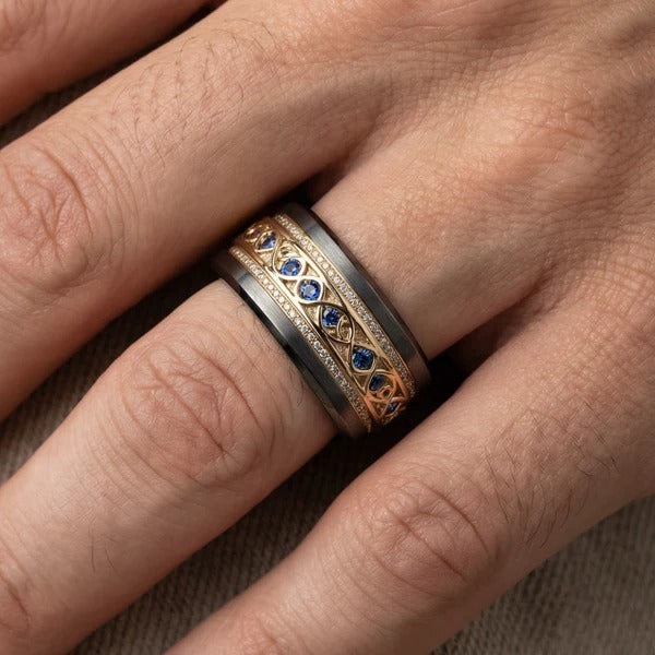 Golden Infinity Vintage Ring