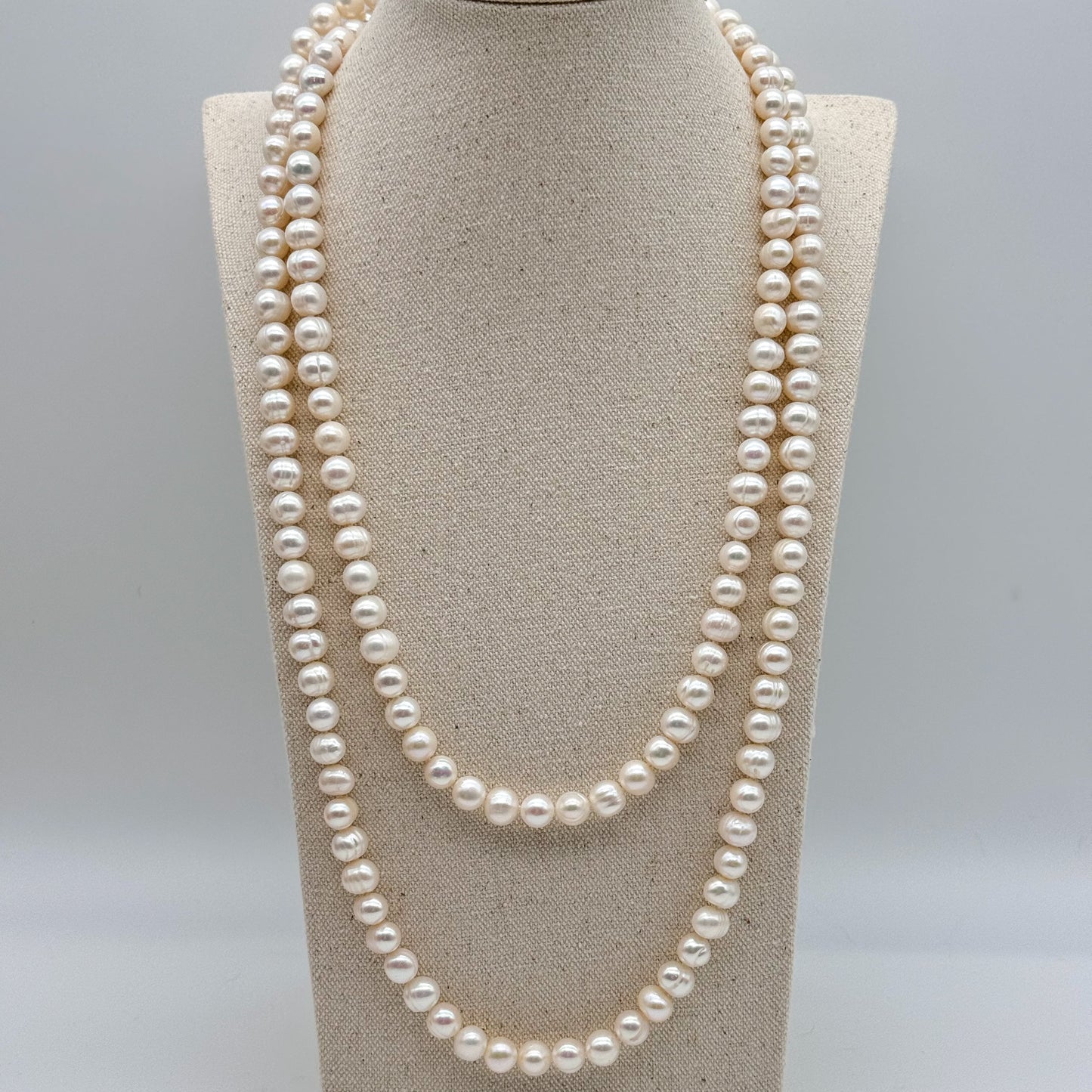 Timeless Double Pearl Necklace