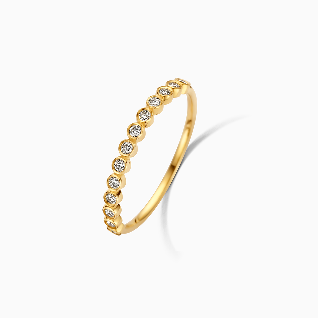 Timeless Crystals Statement Ring