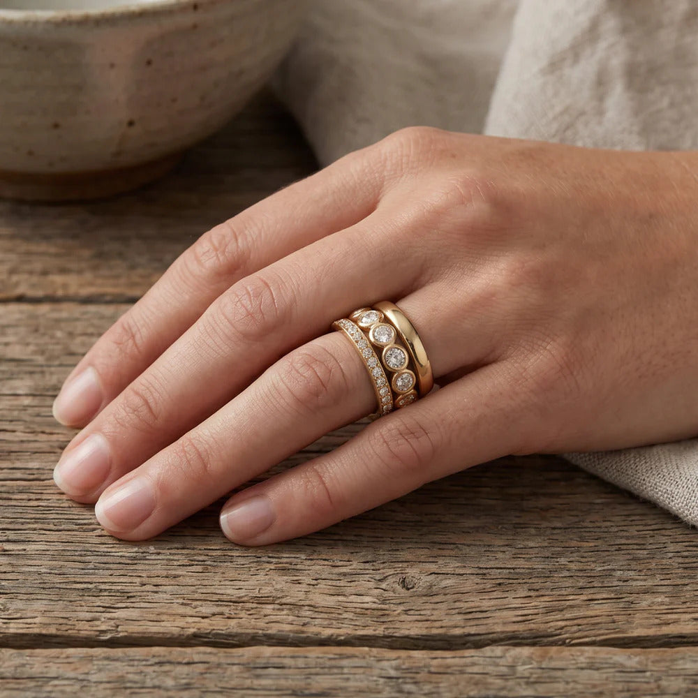 Forged Magic Gold Ring