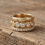 Forged Magic Gold Ring