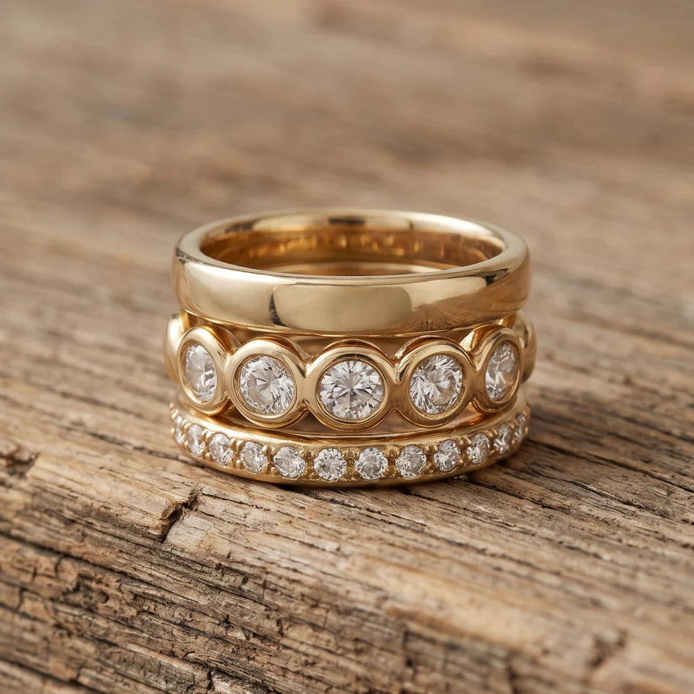 Forged Magic Gold Ring