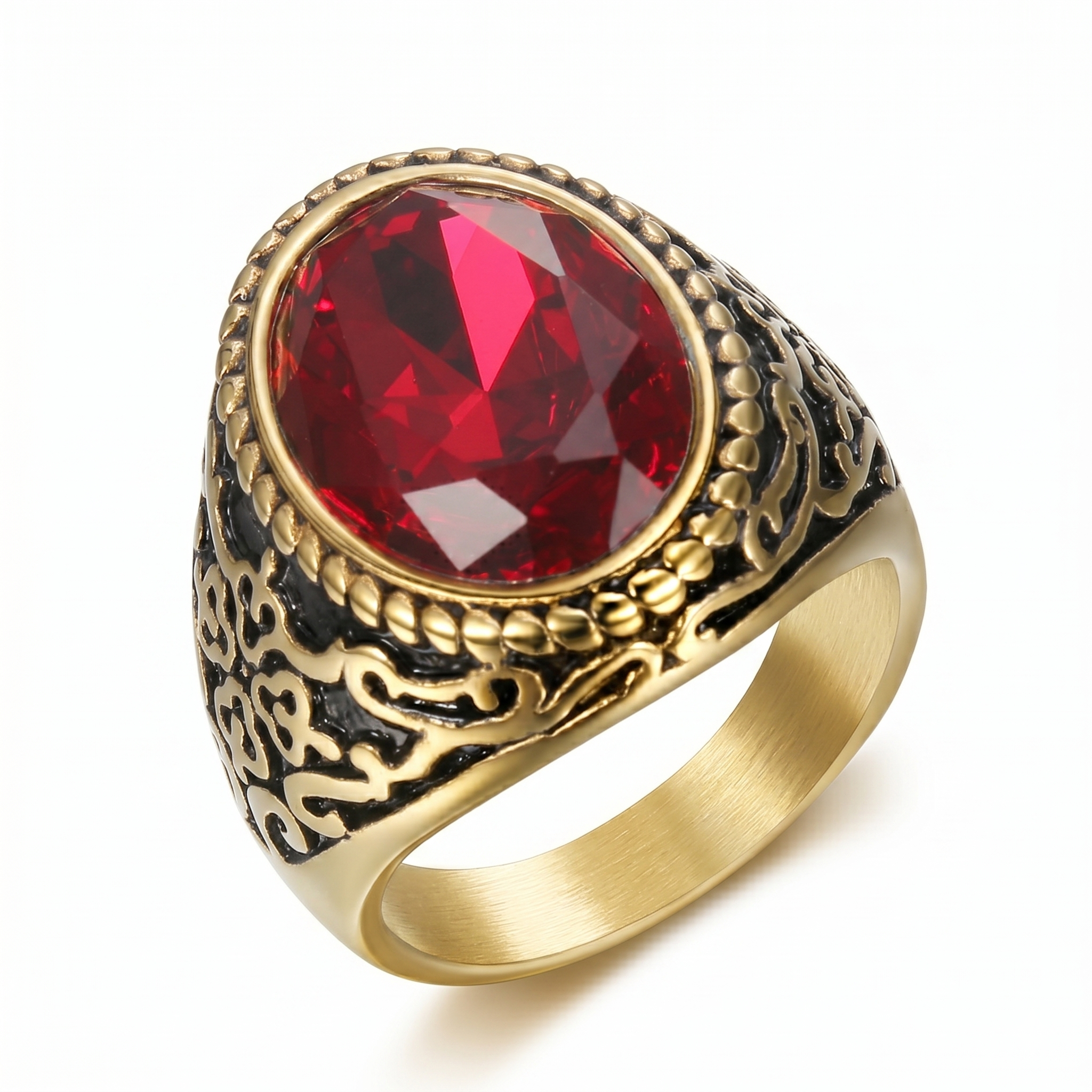Ravelle Sangris Gold Ring