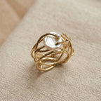 Luxe Gold Textured Ring