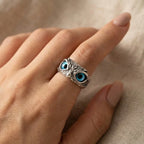 Lucky Owl Opal Ring