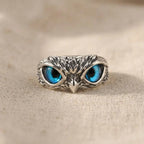 Lucky Owl Opal Ring