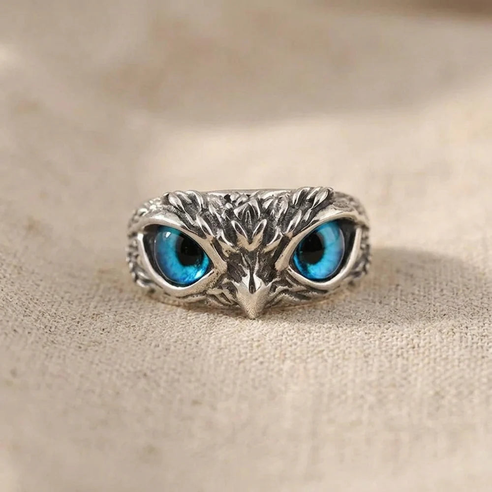 Lucky Owl Opal Ring