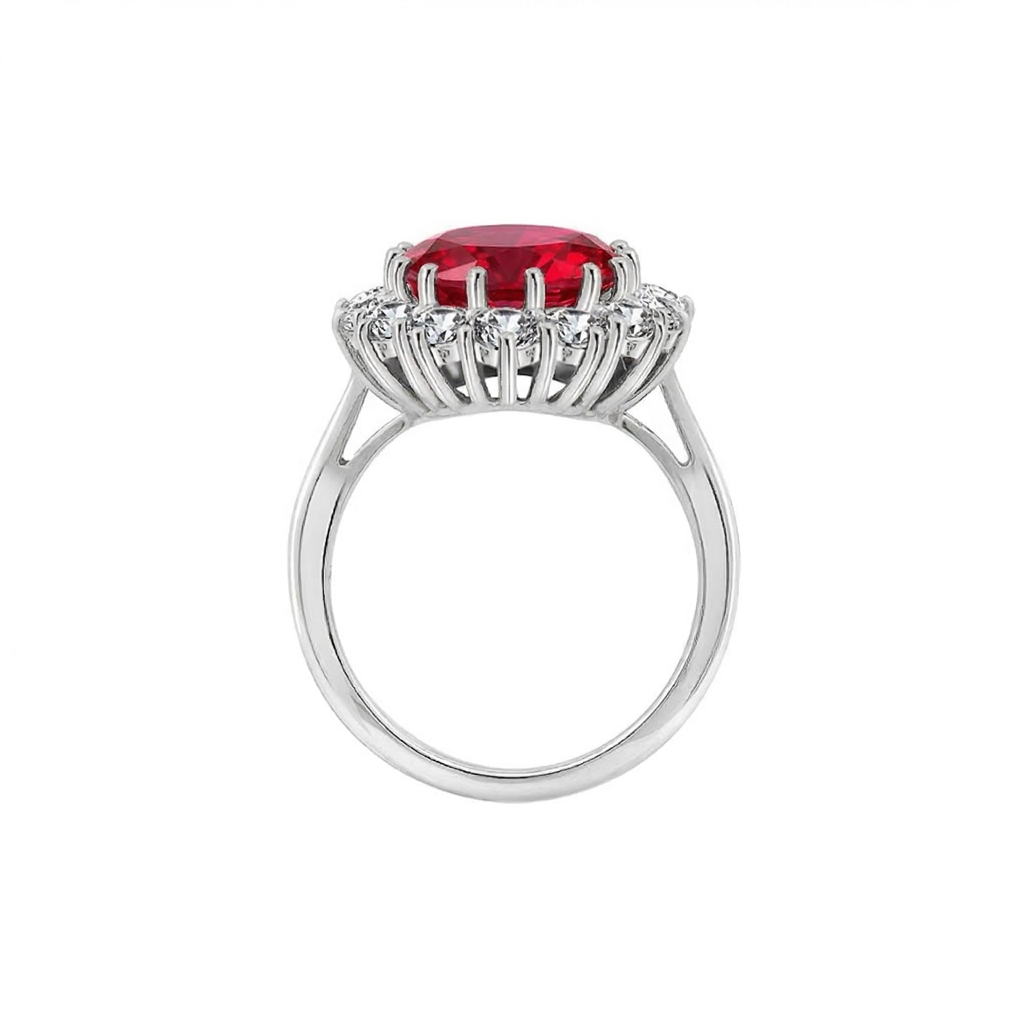 Scarlet Crown Ruby Ring