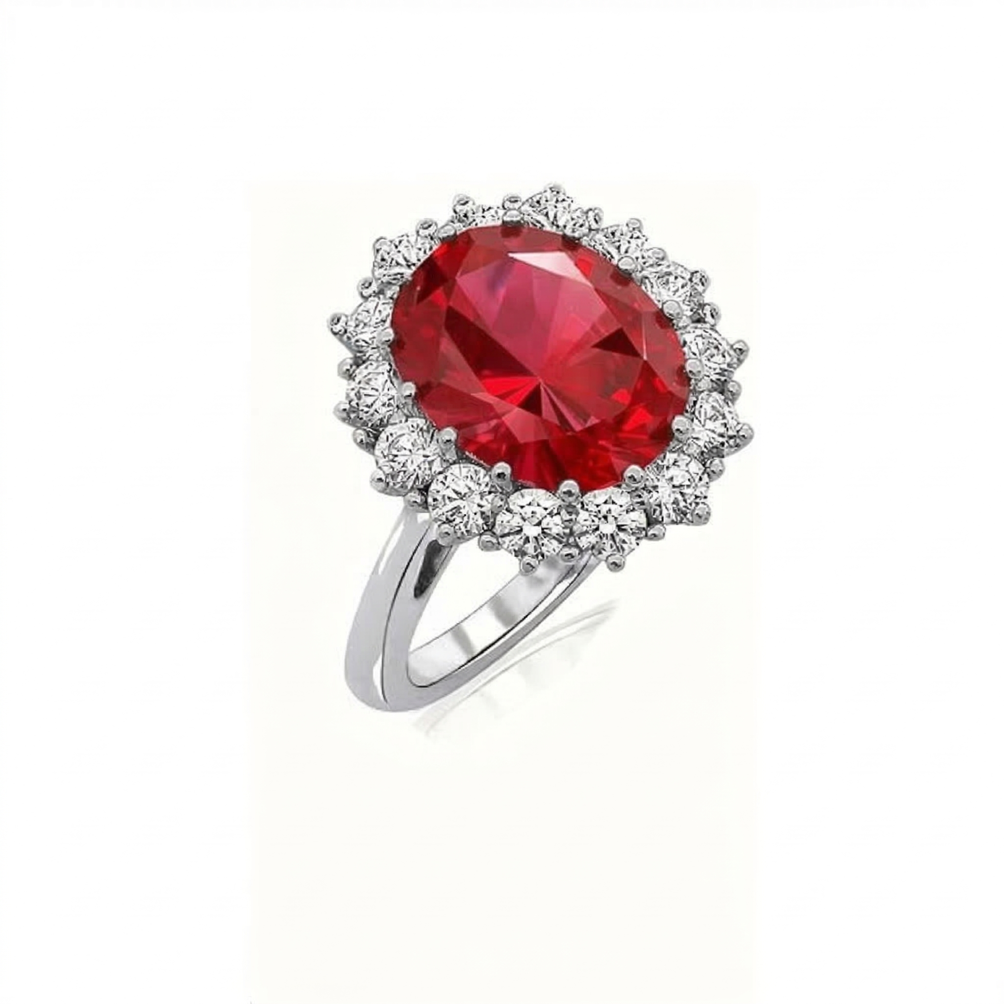 Scarlet Crown Ruby Ring