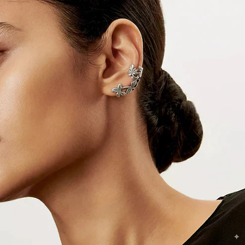 Timeless Silver Leaf Earrings
