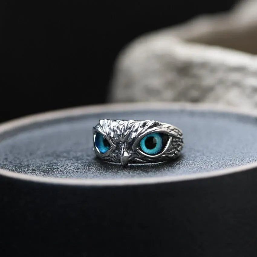 Lucky Owl Opal Ring