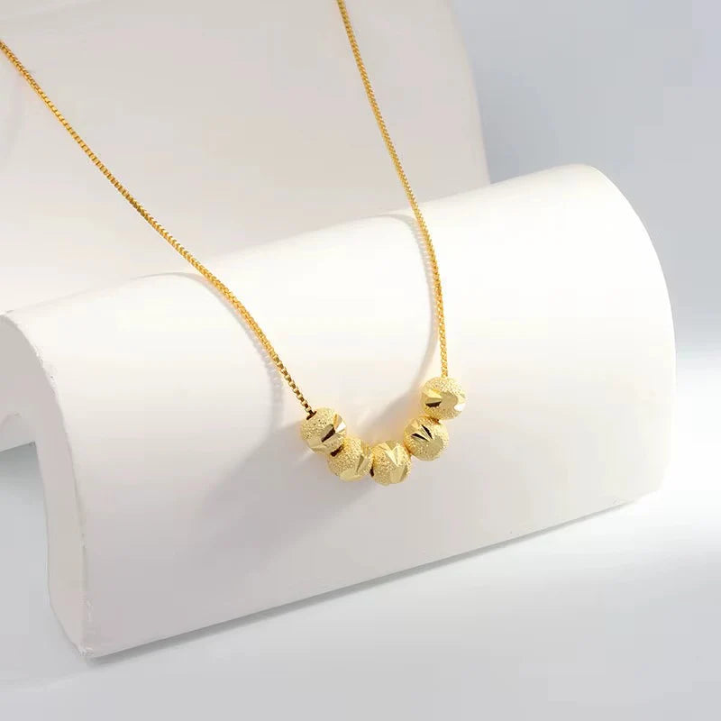 Atelier Gold Bead Necklace