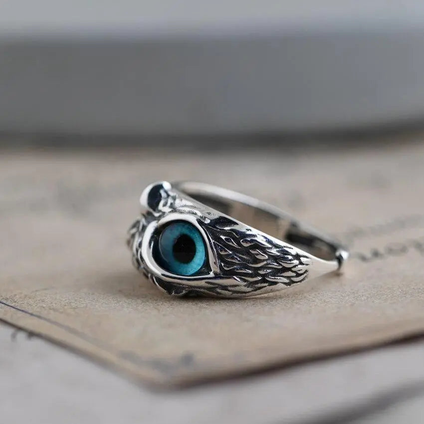 Lucky Owl Opal Ring