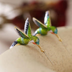 Hummingbird Statement Earrings