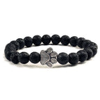Crystal Paw Beaded Bracelet