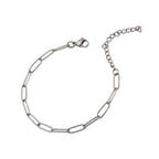 Venice Link White Gold Bracelet