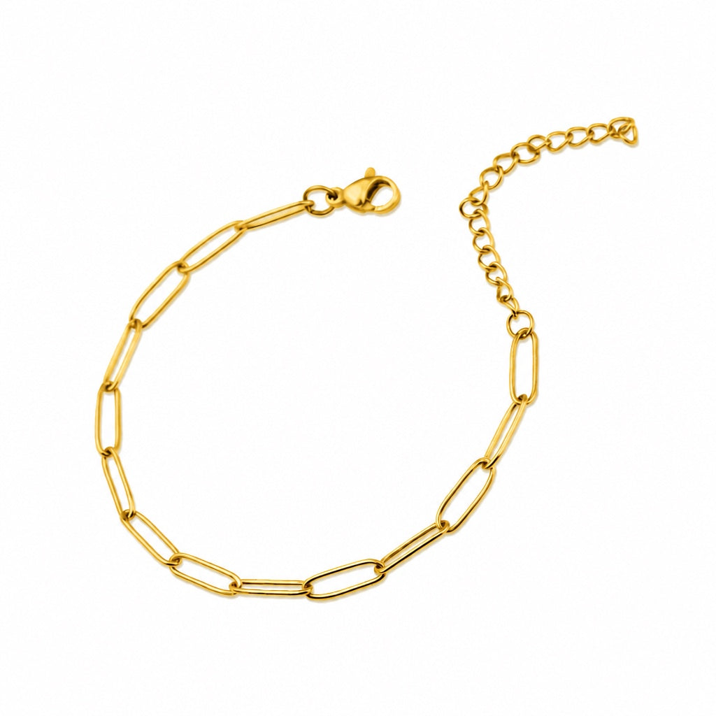 Venice Link White Gold Bracelet