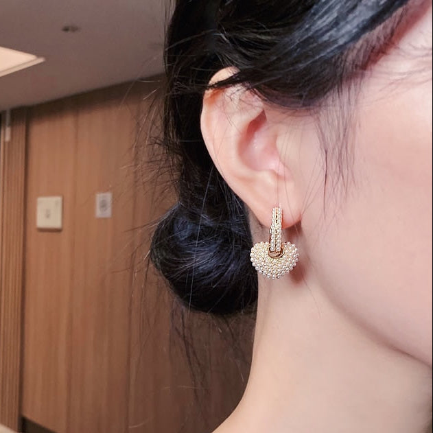 Pearl of Love Earrings