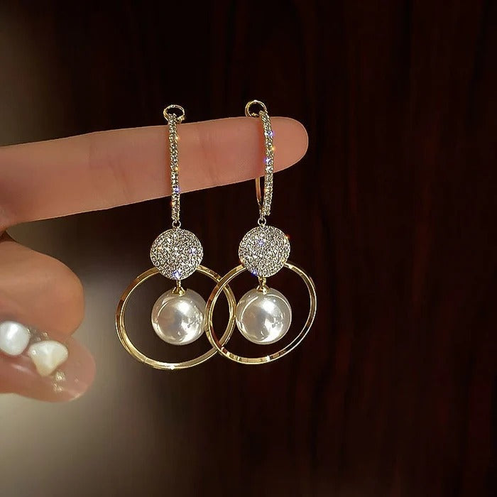 Zerra Luxe Cultured Pearls Earrings