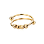 Anxiety and Anti Stress Beaded Adjustable Ring