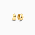 Rue Elegant Golden Mini Hoops