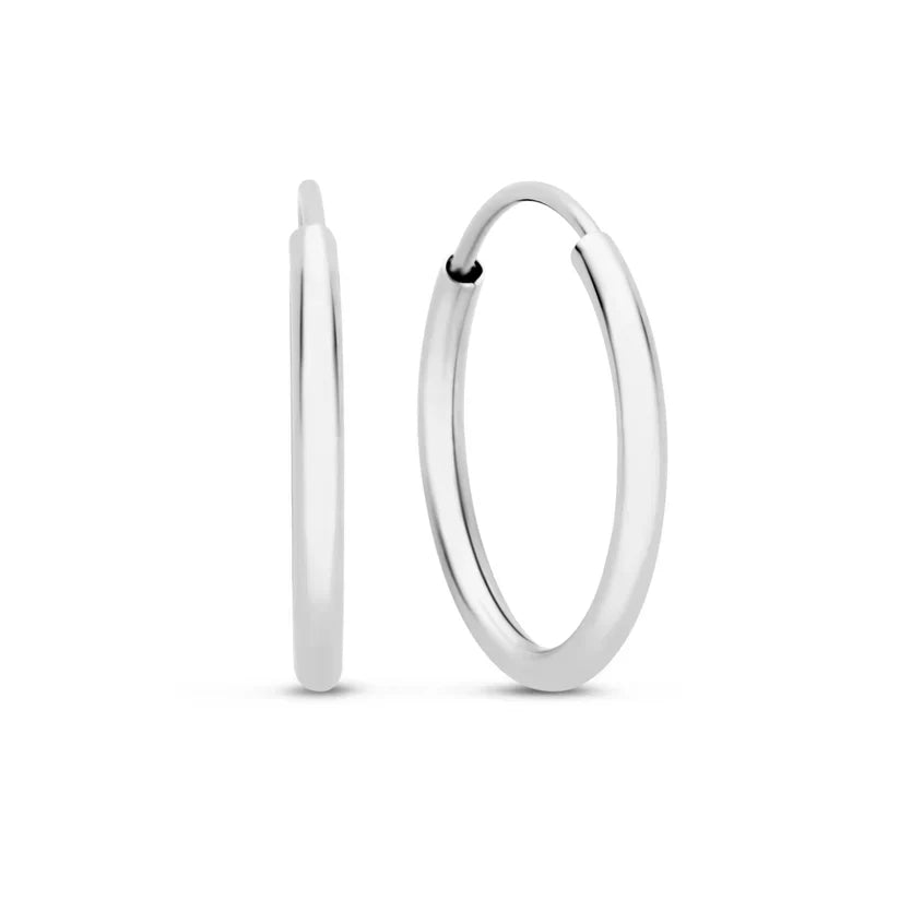 Noemie Sorel White Gold Earrings