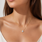 Shimmering Cubic Zirconia Necklace